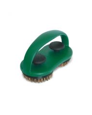 Brosse à récurer à double tampon