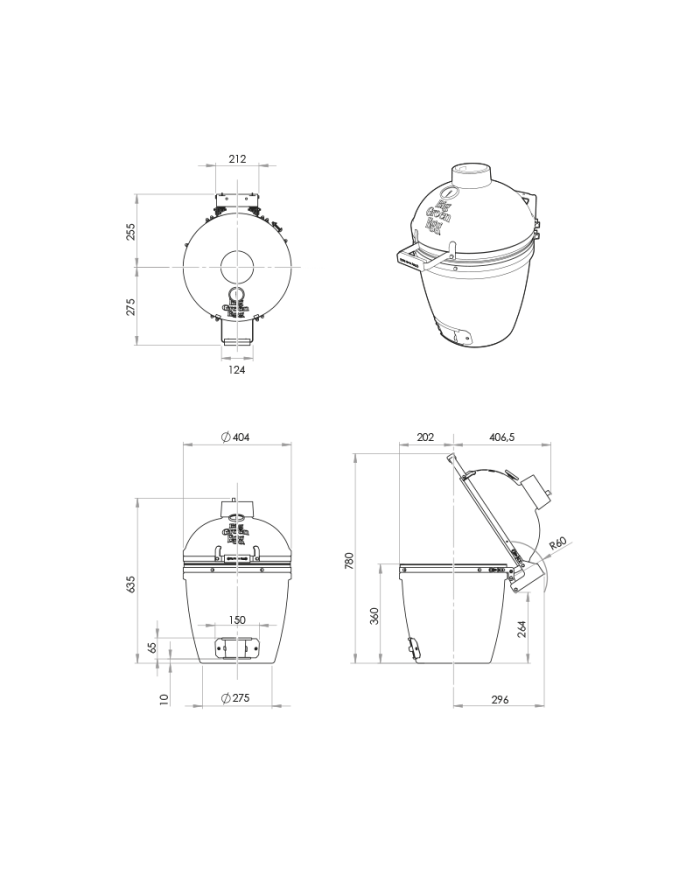 EGG Small Big Green Egg