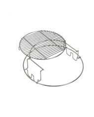 Rack multi-niveau avec grille ronde inox XL