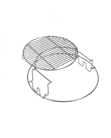 Rack multi-niveau avec grille ronde inoxL