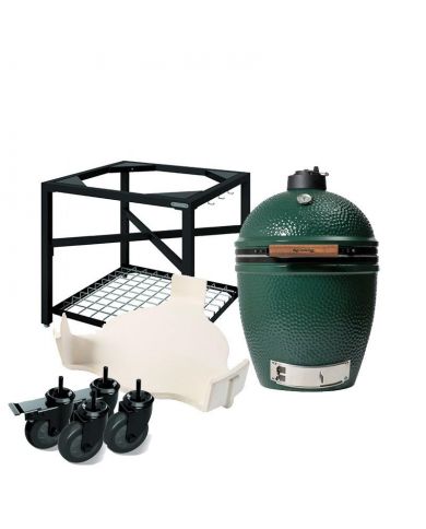 Big Green Egg Large - Pack avec table modulaire