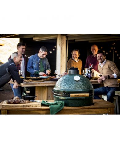 Big Green Egg Large - Pack avec table acacia