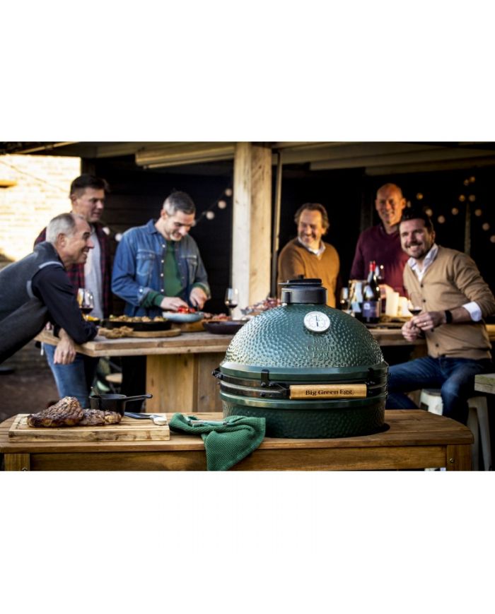 Big Green Egg Large - Pack avec table acacia